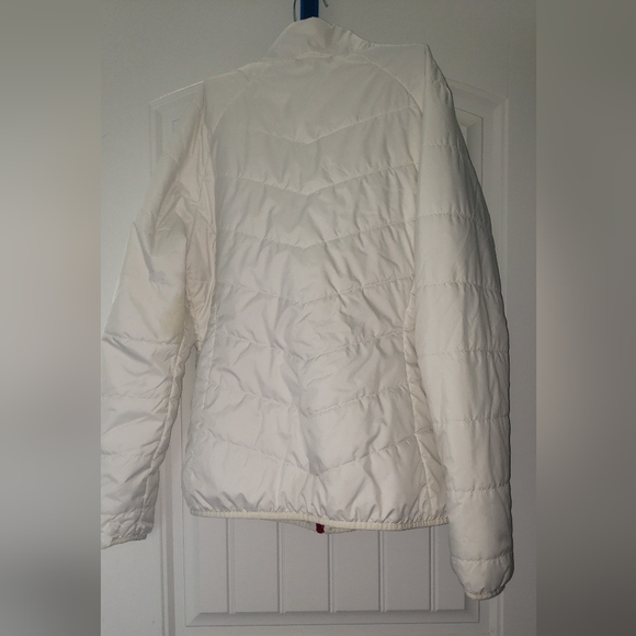 North face Large white Jacket with Red detailing - Picture 10 of 13